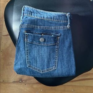 Banana Republic Dark Blue Bootcut Leg Jeans